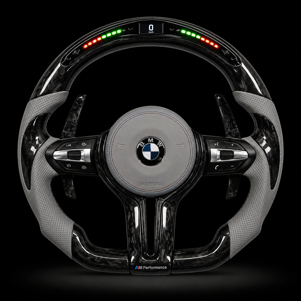 Volant BMW Performance Carbone Gris