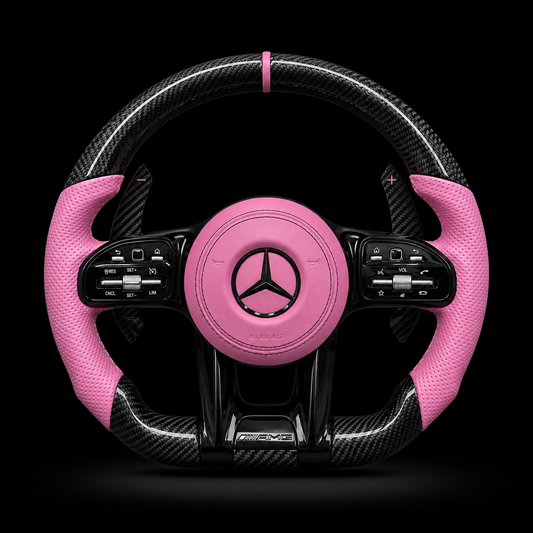 Volant Mercedes AMG Carbone Rose