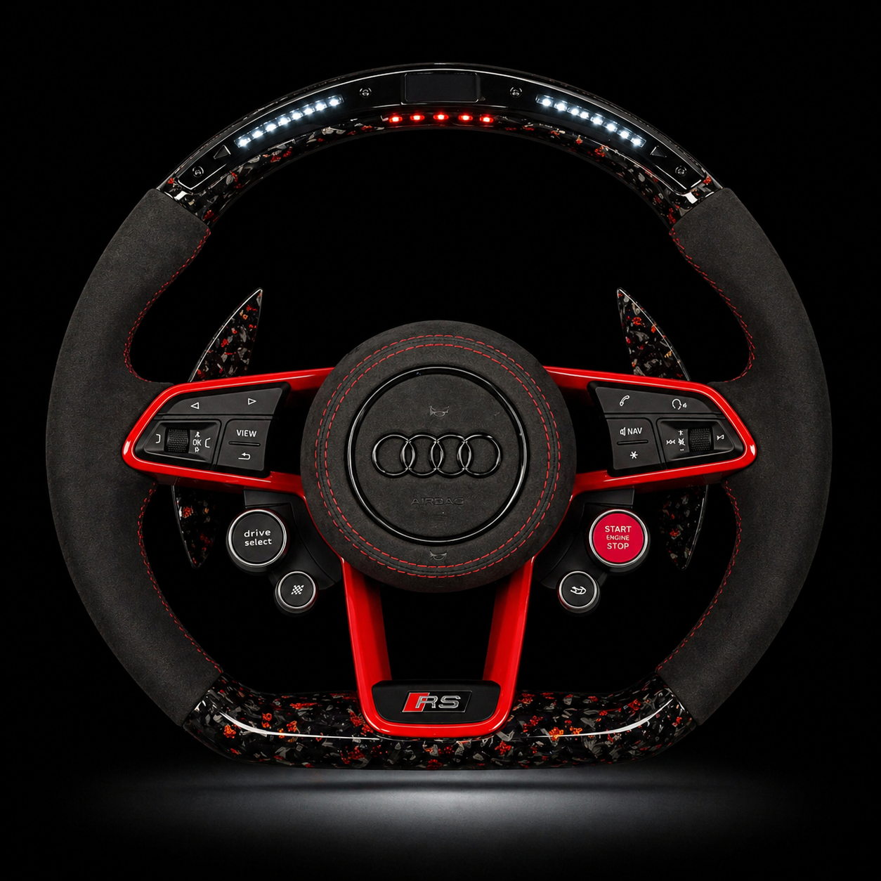 Volant Audi RS Performance Carbone LED