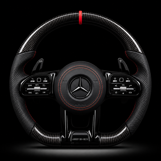 Volant AMG Carbone Rouge