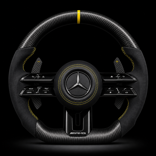Volant AMG Carbone Jaune